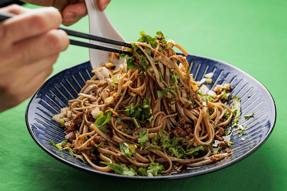 麻辣冷やしまぜ蕎麦